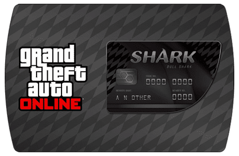 600,000 $ для ГТА 5 (Grand Theft Auto V Online) – GTA 5 Bull Shark Cash Card
