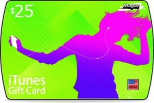����� ���������� iTunes Gift Card 25 $ (USA)