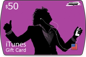 ����� ���������� iTunes Gift Card 50 $ (USA)