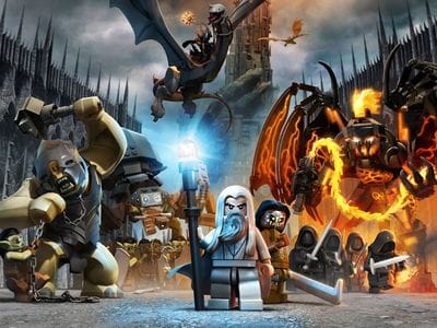 Ошибка диска Lego The Lord of The Rings