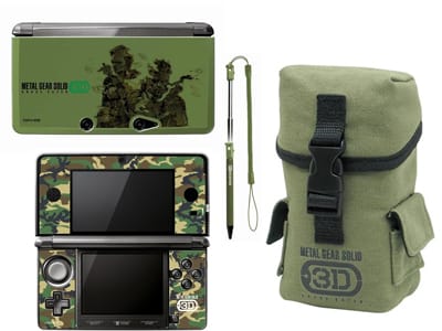 Комплект аксессуаров Metal Gear Solid 3DS