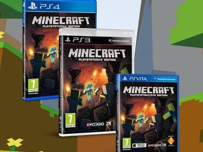 Созданные миры Minecraft можно перенести на PS4