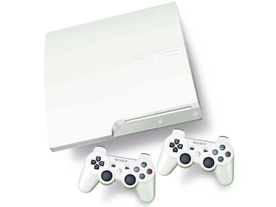 Поступит в продажу белая версия консоли PS3 
