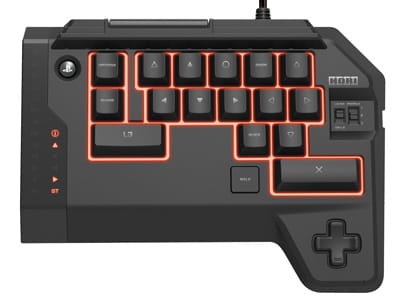 Мини-клавиатура и мышь от Hori для PS4