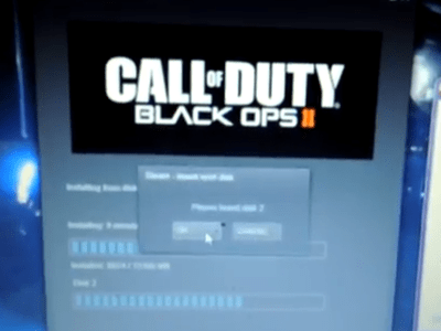 Комментарий ошибки второго диска Black Ops 2