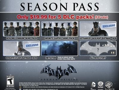 Season Pass для игры Batman: Arkham Origins