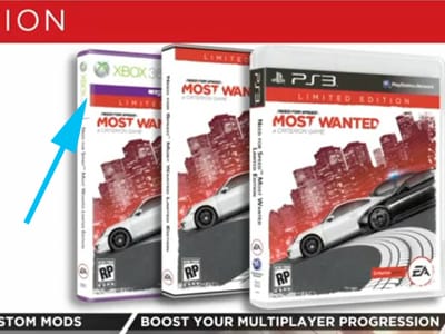 Игра Need for Speed: Most Wanted с функциональностью Kinect