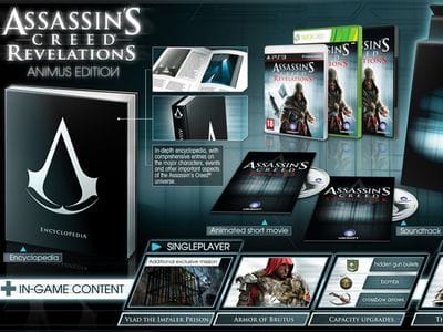 Коллекционные издания игры Assassin's Creed: Revelations