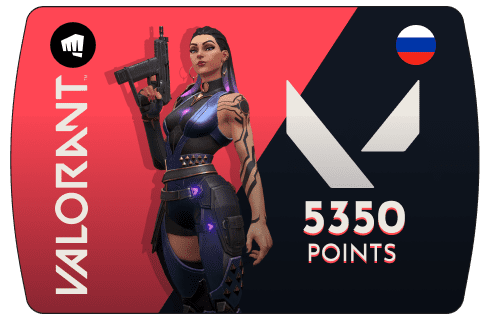 Карта пополнения Valorant Points – 5350 VP