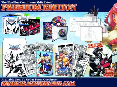 Издание BlazBlue Continuum Shift Extend Premium Edition