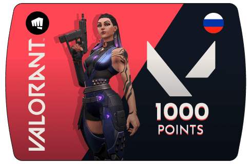 Карта пополнения Valorant Points – 1000 VP