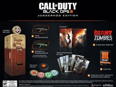 Зомби-режим и специальные издания Call of Duty: Black Ops III