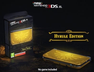 Анонс: 3DS XL Hyrule Edition