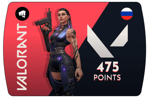 Карта пополнения Valorant Points – 475 VP