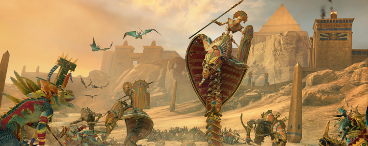 Релиз Total War Warhammer II - Rise of the Tomb Kings!