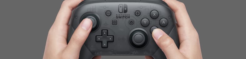 Контроллер Nintendo Switch Pro Controller может работать с ПК