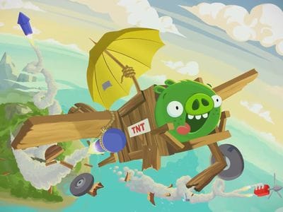 Игра Bad Piggies в следующем месяце