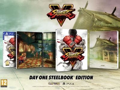 Анонс: Street Fighter V Day One Steelbook Edition