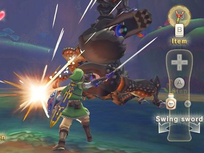 Интерфейс Legend of Zelda: Skyward Sword