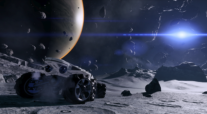 Использование наземной техники в Mass Effect Andromeda