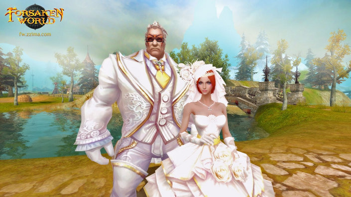 Свадьба в игре Forsaken World
