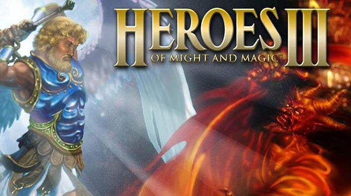 Заставка игры Heroes of Might and Magic III