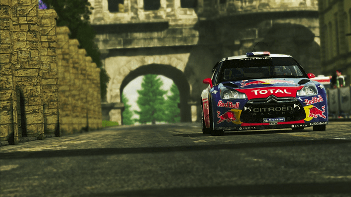 Скриншот из игры WRC4