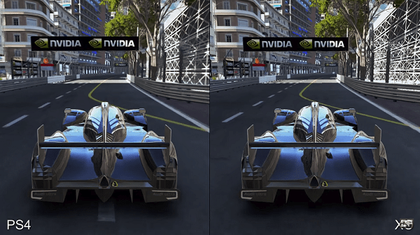 Пример графики приставок PlayStation 4 и Xbox One