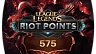 League of Legends (LoL) – 575 RP (Riot Points)