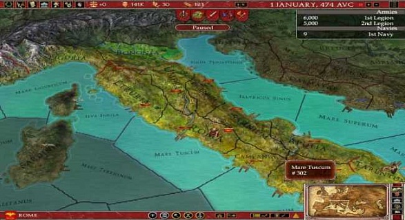 Europa Universalis Rome Gold Edition