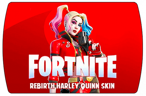 Fortnite – Rebirth Harley Quinn Skin (ключ для ПК)