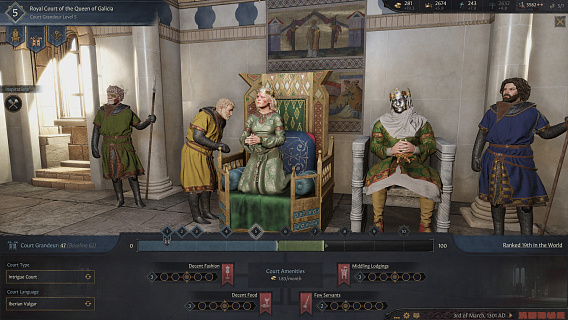 Crusader Kings III – Royal Court (ключ для ПК)