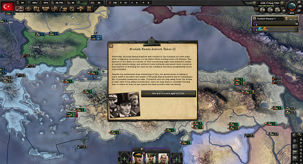 Hearts of Iron IV – Battle for the Bosporus (ключ для ПК)