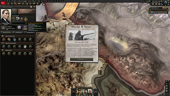 Hearts of Iron IV – Battle for the Bosporus (ключ для ПК)
