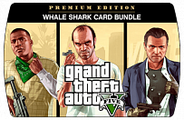 Grand Theft Auto V (ГТА 5) Premium Online Edition + Whale Shark Card Bundle 3,500,000 $ (ключ для ПК)