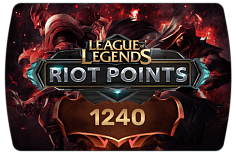 League of Legends - 1240 RP