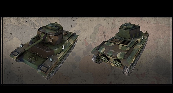 Hearts of Iron III – Axis Minors Vehicle Pack (ключ для ПК)
