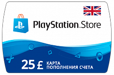 Playstation Store Карта оплаты 25 GBP (Великобритания)