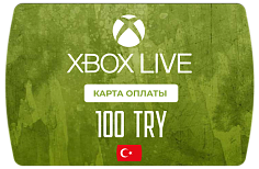 Карта оплаты Xbox Live 100 TRY (ТУРЦИЯ)