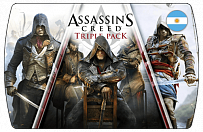 Assassin's Creed Triple Pack (ключ для Xbox) (АРГЕНТИНА)