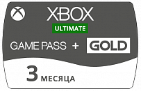 Подписка Xbox Game Pass Ultimate на 3 месяца (RUS ключ для Xbox и ПК)